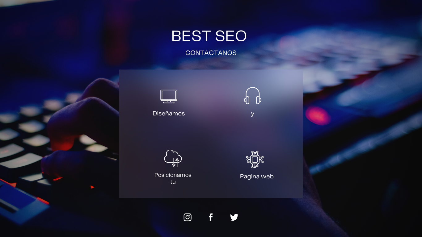 Diseño paginas web Best Seo